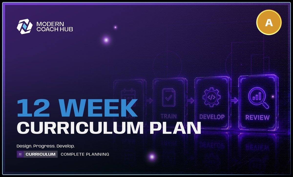 12-Week Curriculum Plan